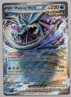 Pokemon Walking Wake Ex 050/162 Temporal Forces Double Rare NM Pack Fresh - Image 1