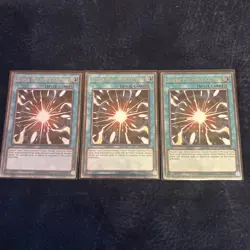 3x YuGiOh! Super Polymerization OP14-EN001 Ultimate Rare - Image 1