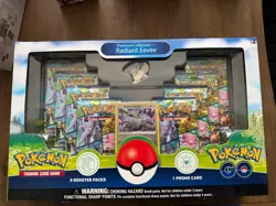 Pokemon TCG Pokemon Go Radiant Eevee Premium Collection Box Brand New Sealed! - Image 1