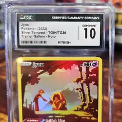 2022 Jynx TG04/TG30 CHR Incandescent Arcana POKEMON CGC 10 GEM MINT - Image 2