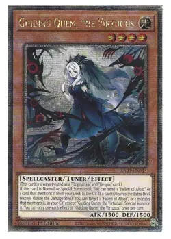 RA04-EN043 Guiding Quem, the Virtuous - Quarter Century Secret Rare Card 1st Edi - Image 1