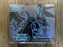 Phantasmal Flames Pokemon Center Exclusive Elite Trainer Box ETB New With TEAR - Image 1