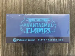 Phantasmal Flames Pokemon Center Exclusive Elite Trainer Box ETB New With TEAR - Image 3