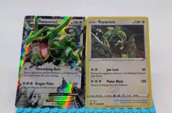 Pokemon TCG Rayquaza EX Ultra Rare 75/108 XY Roaring Skies & Black Star SWSH029 - Image 1