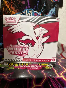 Pokemon TCG S&V White Flare Elite Trainer Box (ETB) Factory Sealed - Image 1