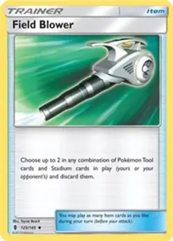 Field Blower (#125/145) SM - Guardians Rising LP Pokemon - Image 1