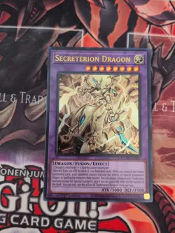 Secretarion Dragon DUAD-EN037 1st Ed Ultra Rare UR Mint Yugioh - Image 2