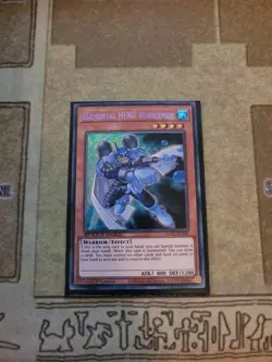 YUGIOH ELEMENTAL HERO BUBBLEMAN SGX2-ENA08 SECRET 1ST ED NM SPEED DUEL - Image 1