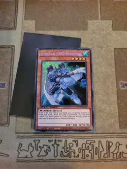 YUGIOH ELEMENTAL HERO BUBBLEMAN SGX2-ENA08 SECRET 1ST ED NM SPEED DUEL - Image 2