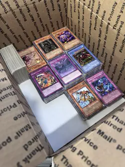 ??13lbs+ 4500+ UNSEARCHED Old Vintage YuGiOh Bulk Lot Most HP Some Damaged??? - Image 4