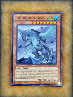 Yugioh Gameciel, The Sea Turtle Kaiju MP16-EN164 Rare 1st Ed LP - Image 1