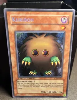 Yu-Gi-Oh Kuriboh FL1-EN003 Secret Rare Limited Edition LP Condition - Image 1