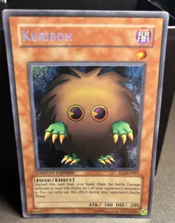 Yu-Gi-Oh Kuriboh FL1-EN003 Secret Rare Limited Edition LP Condition - Image 2