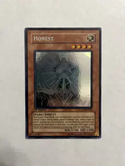 Honest LODT-EN001 Ghost Rare 1st Edition English Moderate Play Yu-Gi-Oh! - Image 1