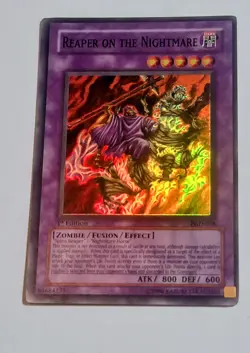 Yugioh Reaper on the Nightmare PGD-078 Super Rare 1st Edition NM - Image 1