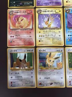 Pokemon Card Lot of 12 Eeveelutions Umbreon Espeon Jolteon Vaporeon Flareon JP - Image 4