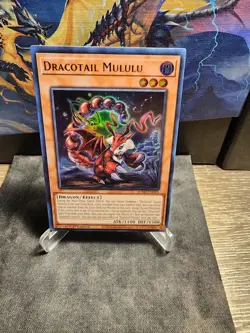 Dracotail Mululu 1st Edition Ultra Rare JUSH-EN005 Yu-Gi-Oh! - Image 1