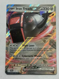 7 Card Pokemon Scarlet & Violet Base Set Ex Lot Near Mint Condition - Image 3