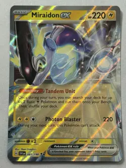 7 Card Pokemon Scarlet & Violet Base Set Ex Lot Near Mint Condition - Image 4