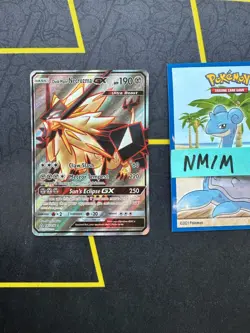 Pokemon Card Dusk Mane Necrozma GX Ultra Prism Full Art 145/156 293 💎NM💎 - Image 1