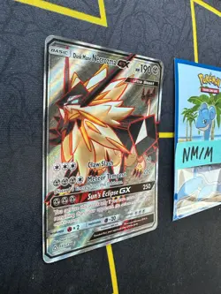 Pokemon Card Dusk Mane Necrozma GX Ultra Prism Full Art 145/156 293 💎NM💎 - Image 3