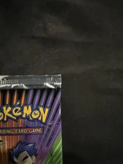 1st Edition Gym Challenge Koga Pokemon Card Booster Pack (New Sealed) - Image 3