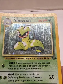 Victreebel 14/64 Pokemon Card TCG Jungle Unlimited Holo LP - Image 5