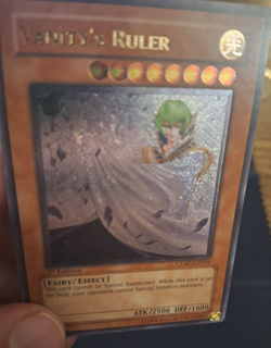 Vanity's Ruler Ultimate Rare 1st Edition | LP | CDIP-EN024 Cyberdark Impact - Image 3
