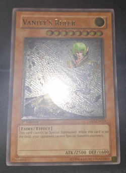 Vanity's Ruler Ultimate Rare 1st Edition | LP | CDIP-EN024 Cyberdark Impact - Image 4