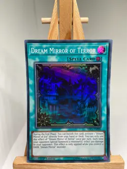 Dream Mirror Of Terror - Super Rare 1st Edition RIRA-EN090 - NM - YuGiOh - Image 1