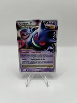 Pokemon TCG Gengar LV.X Platinum Arceus Holo Ultra Rare Card 97/99 2009 - LP - Image 1