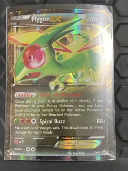 Flygon EX XY61 Black Star Promo Jumbo Card NM - Image 1