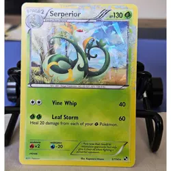 Serperior 5/114 Reverse Holo Rare Black & White Pokemon Card 2011 - Image 1