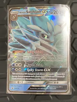 Alolan Sandslash GX SM236 Jumbo Card Black Star Promo - Image 1