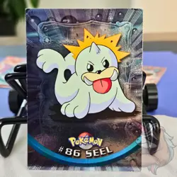 Pokemon #86 SEEL Card Topps 1999 2000 TV Animation Foil Holo - Fast Shipping - Image 1