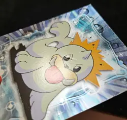 Pokemon #86 SEEL Card Topps 1999 2000 TV Animation Foil Holo - Fast Shipping - Image 3
