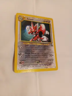 Scizor Pokemon Black Star Promo Card #33 Pokemon League 2001 Near Mint - Image 1