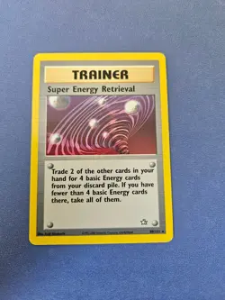 Super Energy Retrieval 89/111 Neo Genesis Regular - Pokemon Card - Image 1