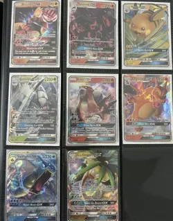 Pokemon TCG 8 Card Lot GX Holo Rare ENTEI CHARIZARD RAICHU EXEGGUTOR NM/M - Image 1