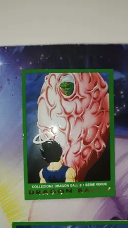 Carte Dragon Ball Z Serie Part 5 Verde 74 card DBZ Panini Verte rare Vegeta - Image 1