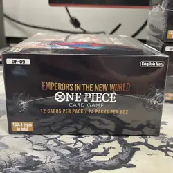OP09 Emperors in the New World Booster Box - New Sealed - One Piece card game - Image 3