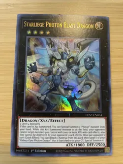 Starliege Photon Blast Dragon (Ultra) LDS2-EN054 YuGioH NM - Image 1