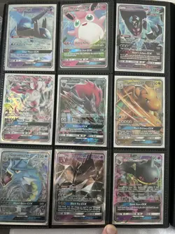 Pokemon TCG 9 Card Lot GX Holo Rare GYARADOS DRAGONITE SYLVEON LATIAS NM/M - Image 1
