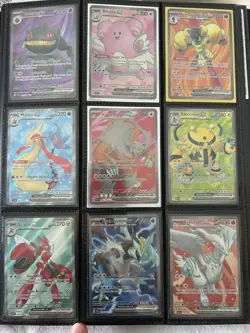 Pokemon TCG 9 Card Lot EX Holo Rare Full Art ELECTIVIRE RESHIRAM MILOTIC NM/M - Image 1