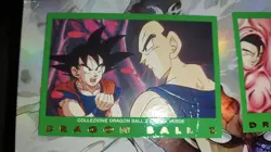 Carte Dragon Ball Z Serie Part 5 Verde n° 72 card DBZ Panini Verte rare Vegeta - Image 1