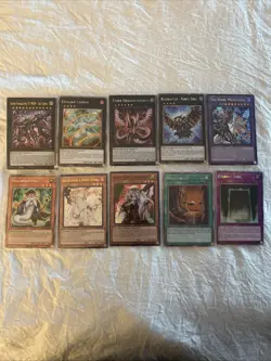Lot Of 10 Rare Holo Yu-Gi-Oh Cards. Near Mint/Pack Fresh(See Pics & Description) - Image 1
