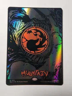 Marvel Venom Mountain (1953) (Raised Foil) Secret Lair Drop Foil - Image 1