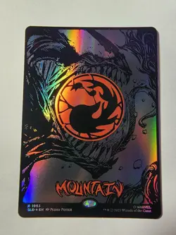 Marvel Venom Mountain (1953) (Raised Foil) Secret Lair Drop Foil - Image 1