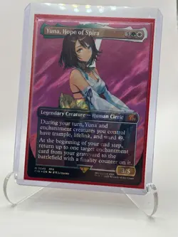 NM - Yuna, Hope of Spira, #0549 - Surge Foil - Final Fantasy x MTG - Image 1