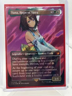 NM - Yuna, Hope of Spira, #0549 - Surge Foil - Final Fantasy x MTG - Image 2